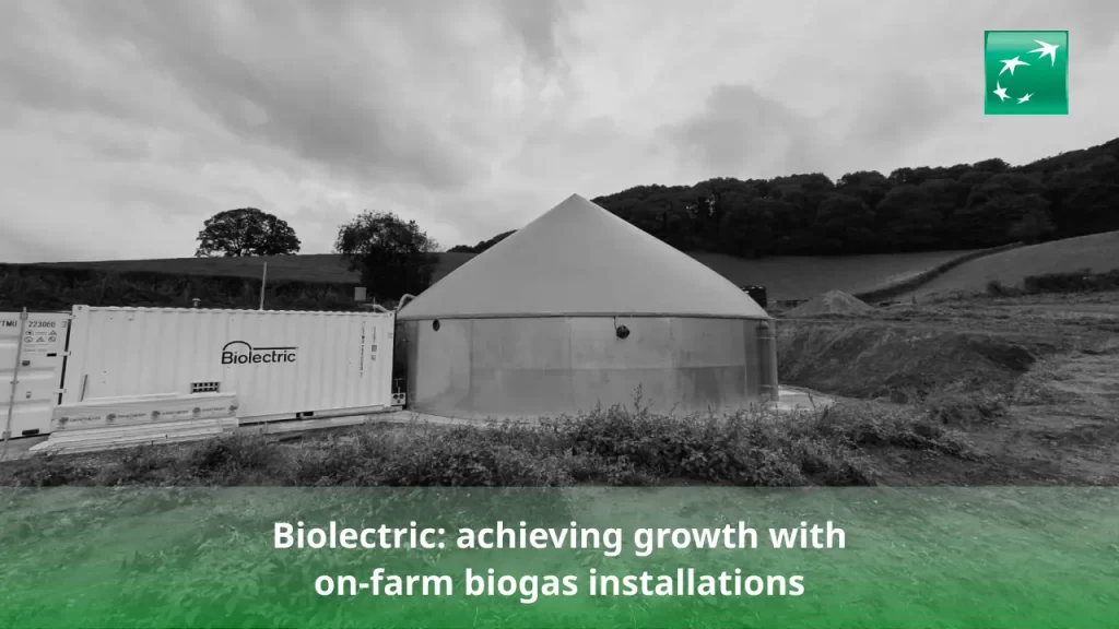 Biolectric- achieving growth with on-farm biogas installations