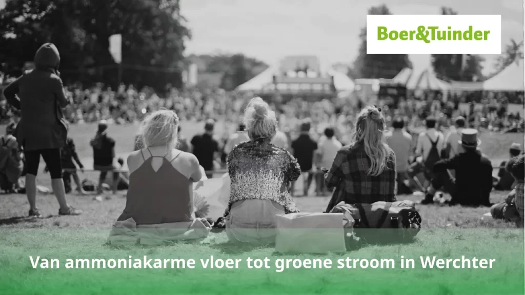 Van ammoniakarme vloer tot groene stroom in Werchter